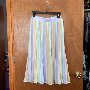 NWT Torrid pastel midi skirt